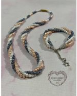 Three Layer Artificial Pearl Mala - Image 2